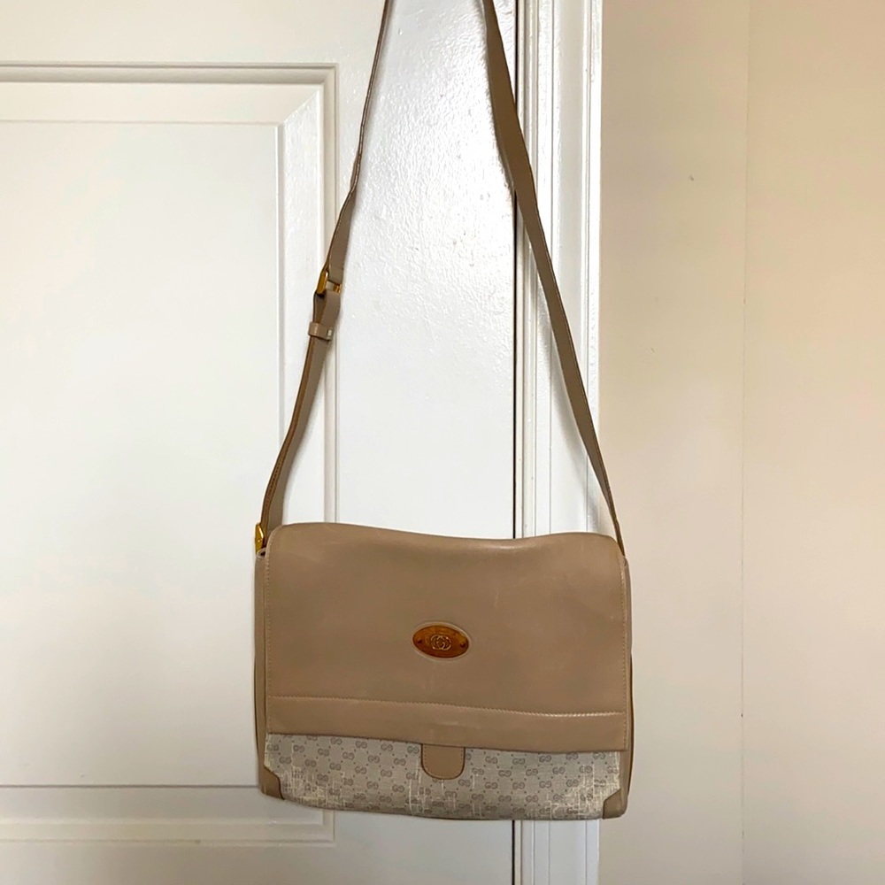 Vintage Gucci Crossbody Flap Bag